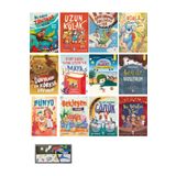 Timaş Çocuk OYUN HAMURU HEDİYELİ 1.2.sınıflar-için-nitelikli-okuma-kitapları-set(12kitap)