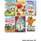 Timaş Çocuk Panda Gezegeni Sırtımdaki Kocaman Torba Şişedeki Mektup Hayallere Uçuran Kanatlar Biri Beni Alkışlasın