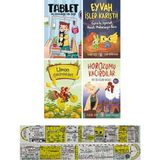 Timaş Çocuk Tablet+Eyvah Işler Karıştı+Limon Çekirdekleri+Horozumu Kaçırdılar 4 Kitap Set + Cetvel