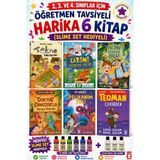 Timaş Çocuk Timaş 2,3. ve 4.sınıflar Için Öğretmen Tavsiyeli Harika 6 Kitap -3 (Slime Set Hediyeli) - Hayır