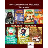 Timaş Çocuk Top Yutan Ormanı(Imzalı)Faruk-1-2-3, Dünyanın En Korkak Hayvanı, En Komik, En Tembel Hayvanı(7kitap)