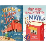 Timaş Çocuk Uzaya Giden Tren (Mert Arık) ve Kitap Kurdu Olmak Istemeyen Maya
