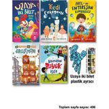 Timaş Çocuk Uzaya Iki Bilet Kedi Gezegeni Arel ve Enteresan Kumbarası On Numara Beş Yıldız Apartmanı Boyumuzdan Büyük Işler
