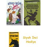 Timaş Çocuk Yayınları Kayıp Çileğin Sırrı - Masumiyet Karinesi + Dünyanın Merkezine Yolculuk + Siyah Inci Hediye - Hayır