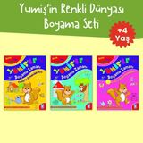 Timaş Çocuk Yumiş’in Renkli Dünyası Boyama Seti (3 Kitap) - 4-6 Yaş