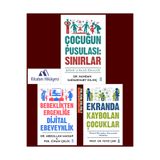 Timaş Yayınları Çocuğun Pusulası Sınırlar, Ekranda Kaybolan Çocuklar, Bebeklikten Ergenliğe Dijital Ebeveynlik(3kit)