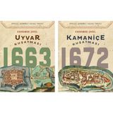 Timaş Yayınları Görsel Osmanlı Savaş Tarihi Seti 2 Kitap / Kahraman Şakul / Uyvar Kuşatması - Kamaniçe Kuşatması