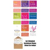 Timaş Yayınları Nevzat Tarhan 9 Kitap Seti + Okuma Sticker'Ları