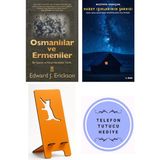 Timaş Yayınları Osmanlılar ve Ermeniler - Edward J. Erickson + Kuzey Işıklarının Şarkısı + Telefon Tutucu