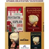 Timaş Yayınları Payitahtın Kapıları, Kanuninin Akıl Oyunları, Kanuni Dünyaya Hükmeden Sultan, Rüyadan Imparatorluğa Osmanlı (Fleksi Cilt)(4kitap)