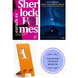 Timaş Yayınları Sherlock Holmes - Esrarlı Ev - Sir Arthur Conan Doyle + Kuzey Işıklarının Şarkısı + Telefon Tutucu