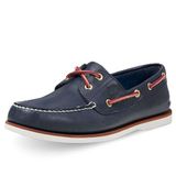 Timberland 30003 TRAD HS 3 EYE LUG BROWN Erkek Mokasen, mavi Marine, 41 EU
