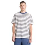 Timberland 4 Rows Striped Short Sleeve Tee Erkek T-Shirt