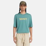 Timberland ANTI-UV OUTDOOR GRAPHIC Mavi Erkek Kısa Kol T-Shirt