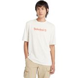 Timberland Antı-Uv Outdoor Graphıc Tee Erkek Ayakkabı TB0A5SFXCM91 - Beyaz - 58R