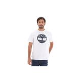 Timberland B0A2C2R1001-R Beyaz Ss Kennebec River Tree Logo Tee Erkek T-Shirt