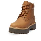 Timberland B0A2H3CEN11-R Stone Street 6 Inch Lace Up Waterproof B Kadın Bot Ve Çizme Kahv, EN11 WHEAT FULL GRAIN, 39