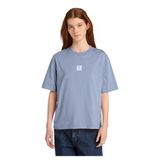 Timberland B0A5RZXB881-R Stack Logo Short-Sleeve Tee Kadın T-Shirt Mavi