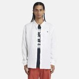 Timberland Beyaz Erkek Gömlek TB0A2DC31001-MILL BROOK Linen Shirt
