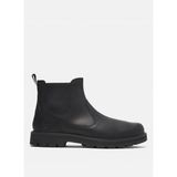 Timberland Britton Road Mid Chelsea Boot TB0A6A4WW021 Deri Siyah Erkek Bot