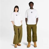 Timberland Building Blocks Erkek Beyaz T-Shirt.-
