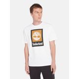 Timberland Colored Short Sleeve Erkek Beyaz T-Shirt TB0A5QS21001 - 2XL