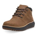 Timberland Deri Kızıl Kahve Erkek Günlük Ayakkabı Hudson Road Mıd Lace Up Gtx Chukka - 41
