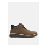 Timberland Deri Koyu Kahve Erkek Bot HUDSON ROAD MID LACE UP CHUKKA BOOT