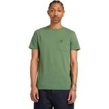 Timberland Dunstan River Chest Pocket Erkek T-Shirt - 2XL - Yeşil