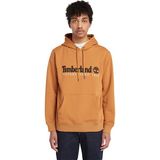 Timberland Embroidery Logo Brush Back Erkek Sweatshirt - TB0A5NR2 - XL - Krem