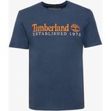 Timberland Embroidery Logo Lacivert Erkek Kısa Kol T-Shirt