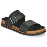 Timberland Erkek Amalfi Vibes 2 Bant Sandalet, Siyah Deri, 40 EU