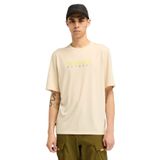 Timberland Erkek Bej Kısa Kollu Tişört S Beden UV-PROTECTION LOGO SHORT Modeli