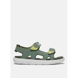 Timberland Erkek Çocuk Perkins Row Backstrap Sandalet, 33, 5003272648, Yeşil, Erkek Çocuk