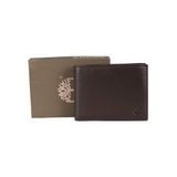 Timberland Erkek Cüzdanı Bifold Deri, Kahverengi, Kahverengi, Taglia Unica, Gündelik