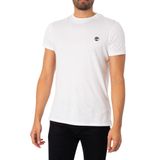 Timberland Erkek Dunstan River Jersey Crew Tişört, beyaz, M