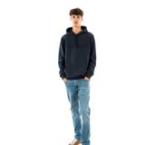 Timberland Erkek Embroiderytonal kapüşonlu sweatshirt, Mavi (Marineblau), XXL