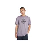 Timberland Erkek Front Graphic kısa kollu tişört atlet, Mor kül, XL