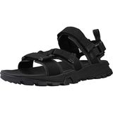 Timberland Erkek Garrison Trail Dokuma Askılı Sandalet, Jet Siyah, 12