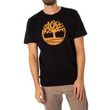 Timberland Erkek Kennebec Nehir Ağacı Logosu, Siyah/Buğday Botu, S