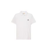 Timberland Erkek Kısa Kollu Tişört B0a6bx41001-r Timberland Mıllers Rıver Short Sleeve Stretch Polo Erkek T-shirt Beyaz