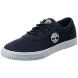 Timberland Erkek Low Lace Up spor ayakkabısı, Koyu mavi tuval, 44.5 EU