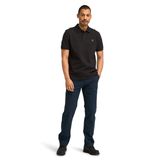 Timberland Erkek Millers River Pike Polo Tişört, Siyah, S