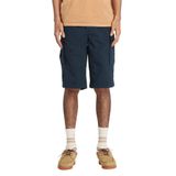 Timberland Erkek Poplin kargo şort, Koyu Safir, 33W