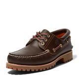 Timberland Erkek Simgesi Üç Gözlü Klasik Ayakkabı, Kahverengi V1, 43 EU