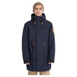 Timberland Erkek Snowdown Peak Wr 3'ü 1 arada Fish Tail parka Dark Sapphire atlet, Safir, XL