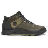 Timberland Erkek Sprint Trekker Mid Textile çizme, Askeri zeytin yeşili., 44.5 EU