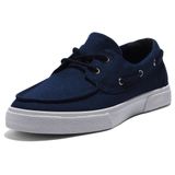 Timberland Erkek Union Wharf 2.0 Ek+ 2 Eye Boat Ox Düşük Top Spor Ayakkabı, Lacivert Kanvas, 45 EU