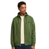 Timberland Exeterriver-Brushedbackfullziphoodi Erkek Tişörtü, BLACKFORESTGREEN, XL