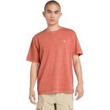 Timberland Garment Dye Short Sleeve Tee Erkek T-Shirt TB0A5YAYEI41 - Açık Kahverengi
